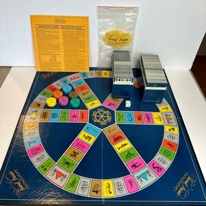 Trivial Pursuit Master Game-Genus Edition Original Vintage 1981 Complete